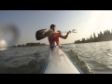 rowing with GoPro