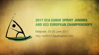 2017 ECA Canoe Sprint Juniors and U23 European Championships TEASER