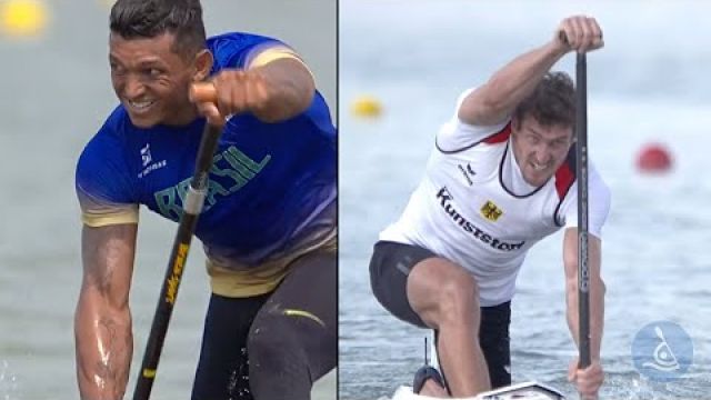 Sebastian Brendel and Isaquias Queiroz Canoe Sprint Technique