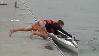Canoe marathon fail