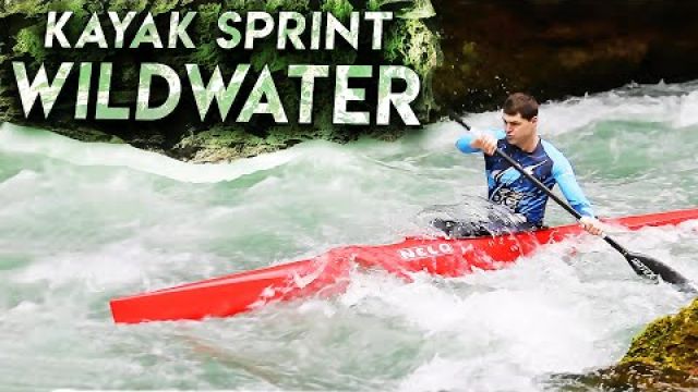 Kayak Sprint Wildwater - Гребля на байдарке в бурной воде