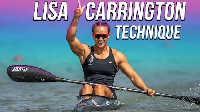 Lisa Carrington Technique and Canoe Sprint Motivation