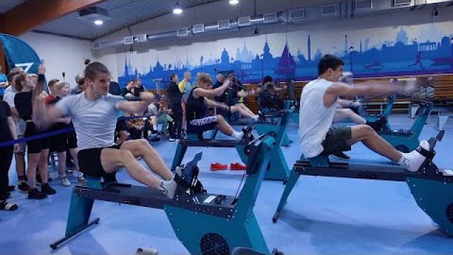 В Санкт Петербурге прошли захватывающие соревнования по гребле индор на байдарочных тренажерах