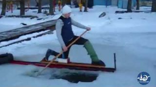 Winter Canoe Sprint Ergometer