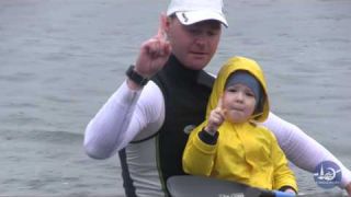 Misha 3 years Canoe Sprint